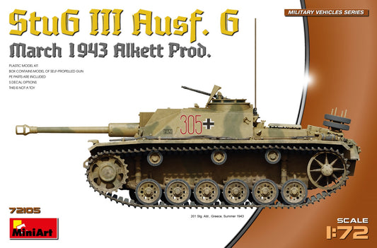 MiniArt 72105 StuG III Ausf. G March 1943 Prod. (1/72)