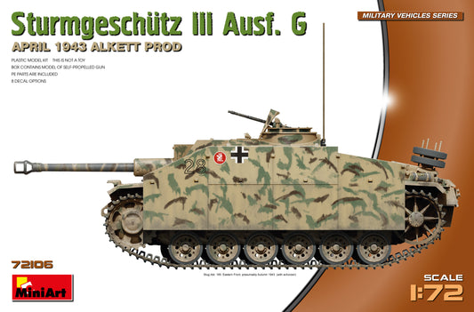 MiniArt 72106 StuG III Ausf.G April 1943 Prod. (1/72)