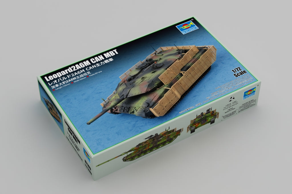 Trumpeter 1/72 Leopard 2A6M Canadian Main Battle Tank (MBT)