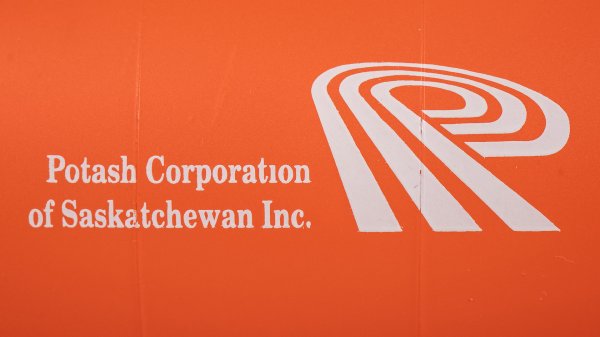Bachmann 19143 - Canadian 4 Bay Cylindrical Grain Hopper - Potash Corporation #1455