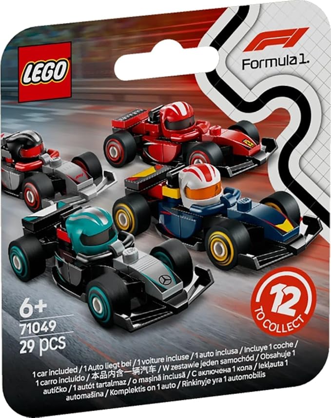 LEGO F1 Collectible Race Cars Building Kit