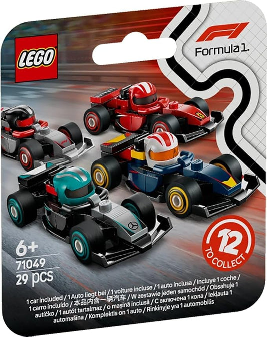 LEGO F1 Collectible Race Cars Building Kit