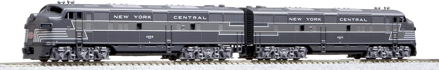 N EMD E7A NYC Locomotive 2-Unit Set, #4008 & #4022