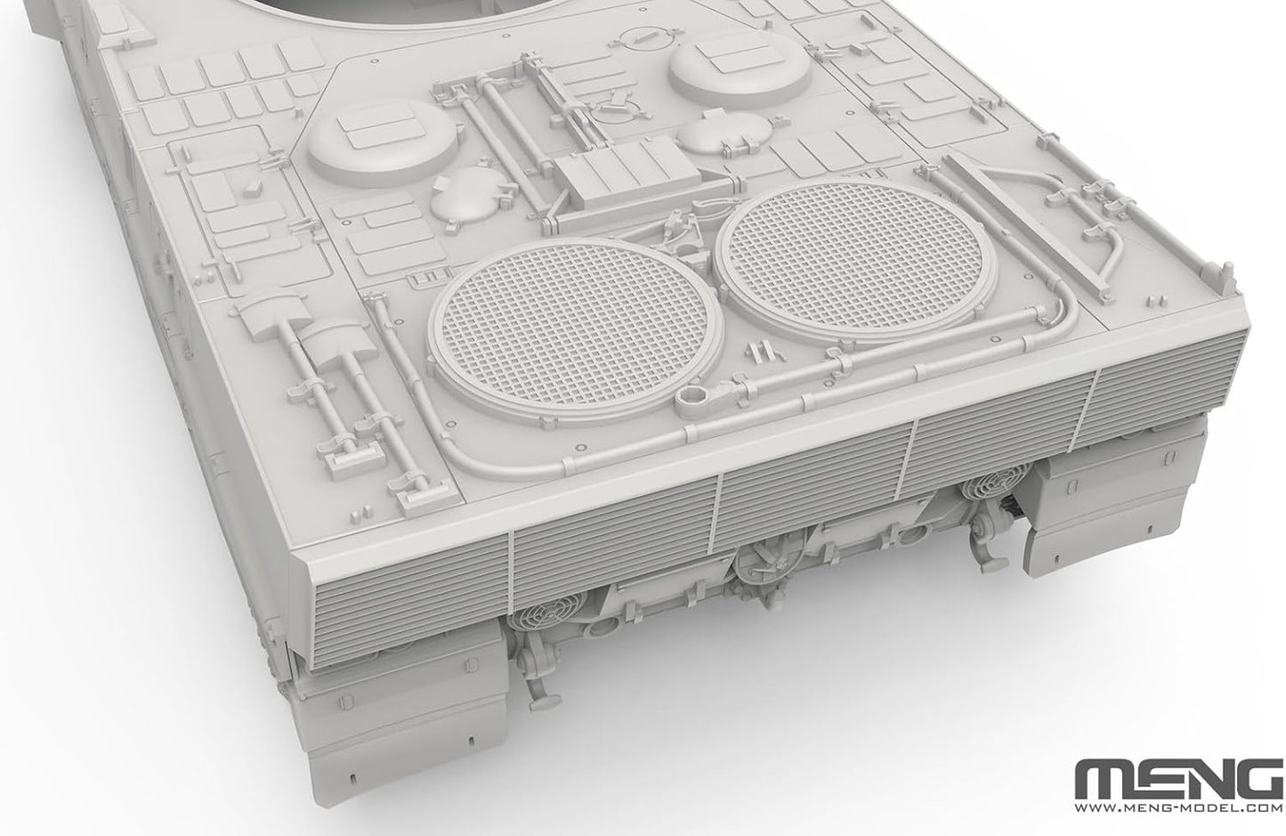 Meng 72-009 1/72 Leopard 2 A4 Howitzer German Main Battle Tank