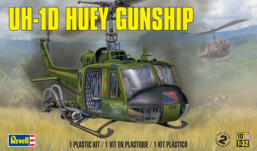 Revell 1/32  UH-1D Huey Gunship/Canadian Rescue