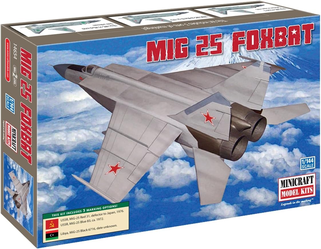 Minicraft 1/144  Mig25 Foxbat