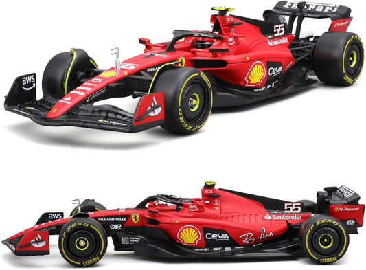 Bburago 1/24 Ferrari SF-23 (2023) (Sainz #55)