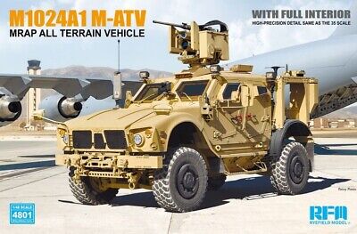 Ryefield 1/48 M1240A1 M-ATV Mrap All Terain Vehicle