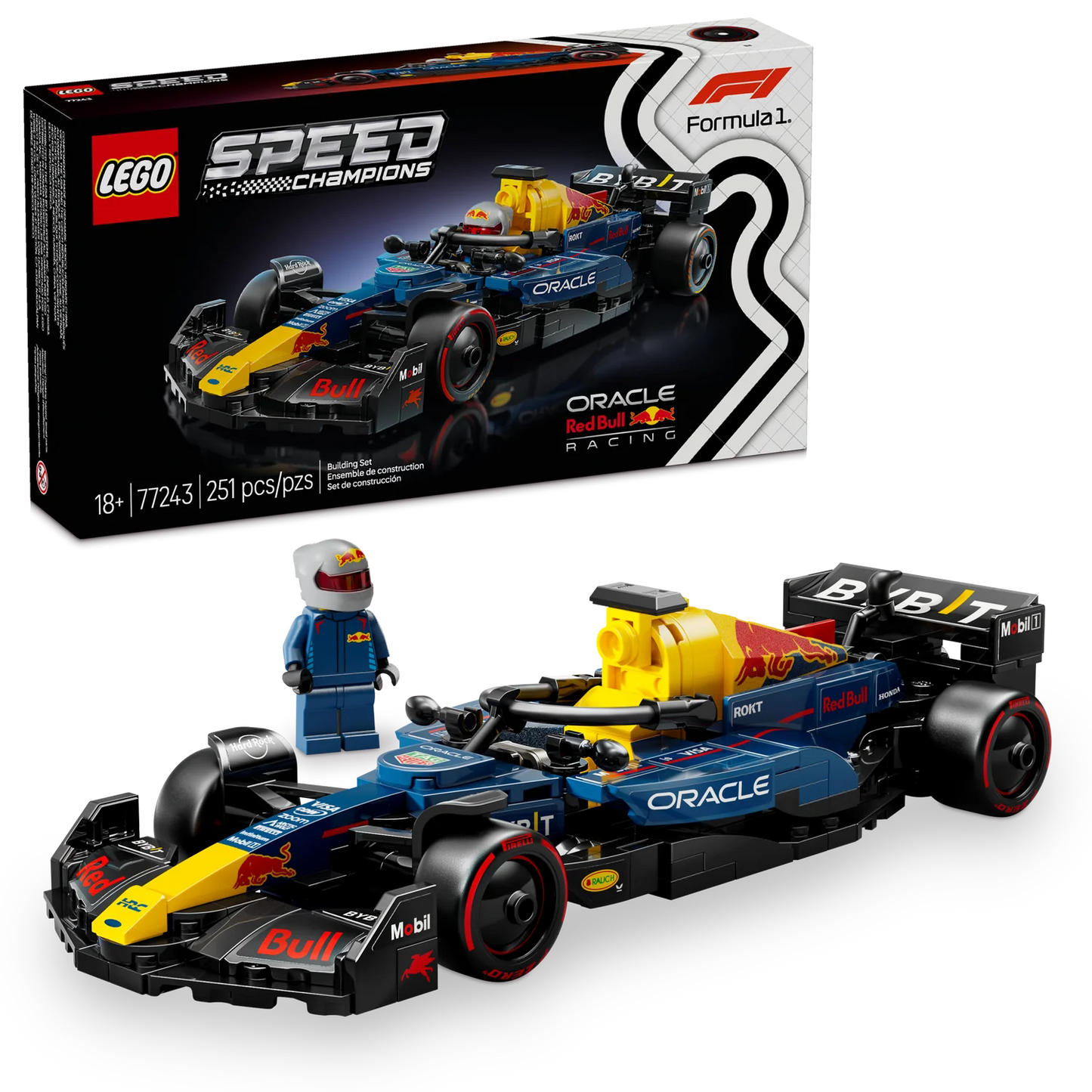 Lego 77243 Oracle Red Bull Racing RB20 F1® Race Car