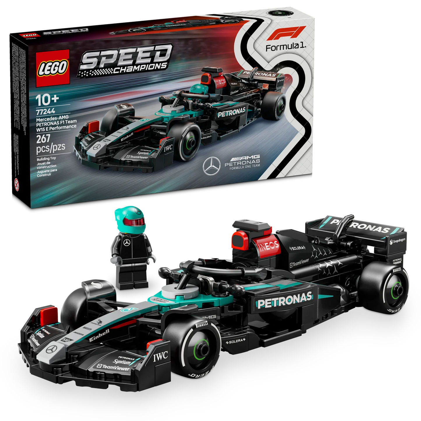 Lego 77244 Mercedes-AMG F1® W15 Race Car