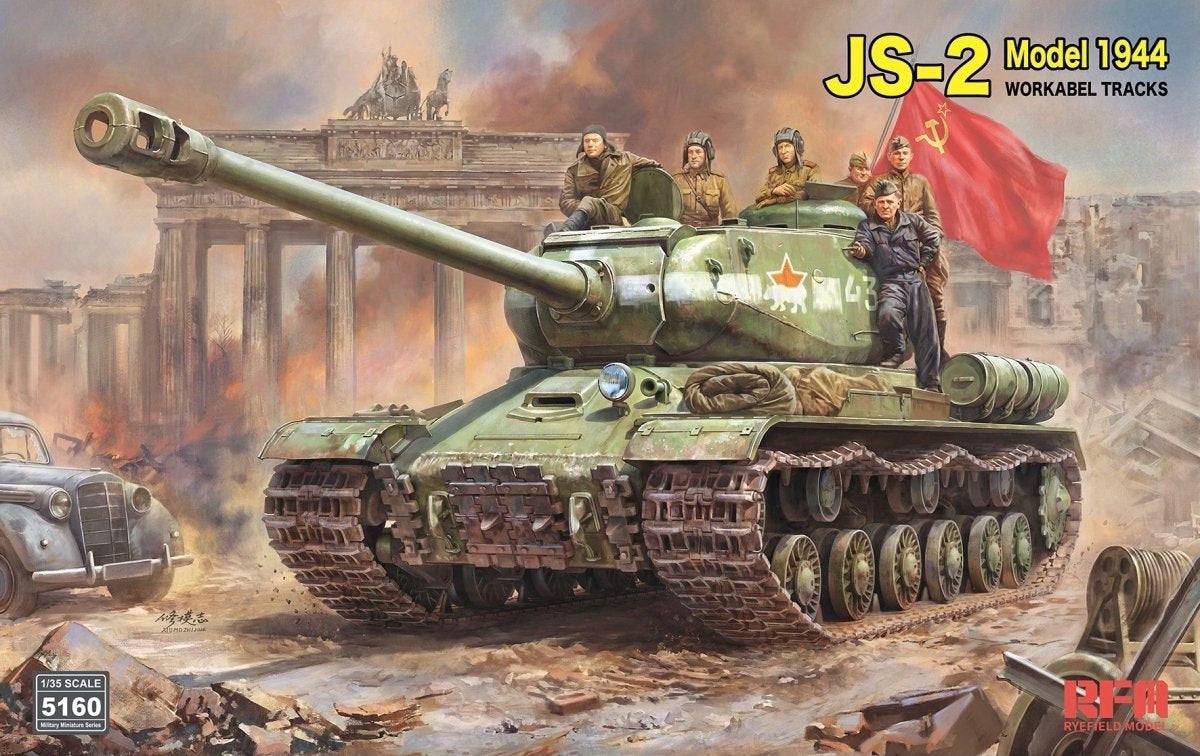 Ryefield 1/35 IS-2 Model 1944 with Workable Tracks