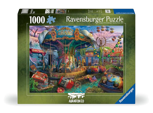 RAVENSBURGER 1000PC - ABANONDED SERIES - GLOOMY CARNIVAL