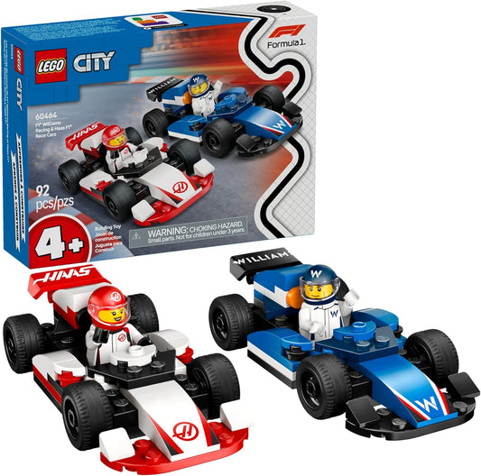 Lego 60464 F1® Williams Racing & Haas F1® Race Cars