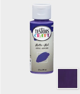 Testors Craft Paint - Purple Matte 2 fl (59mL)