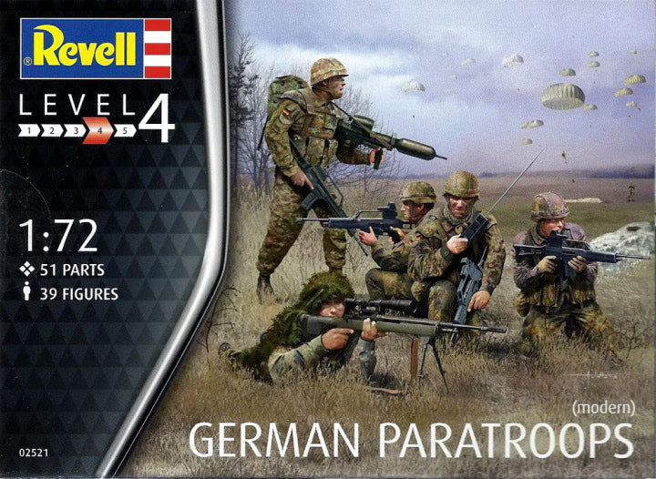 Revell GERMAN PARATROOPERS (modern) 1/72