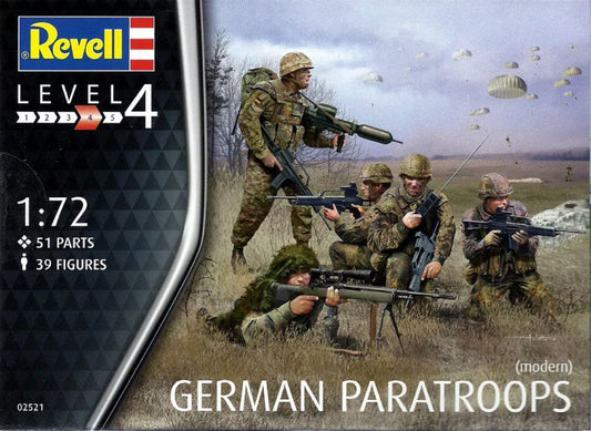 Revell GERMAN PARATROOPERS (modern) 1/72