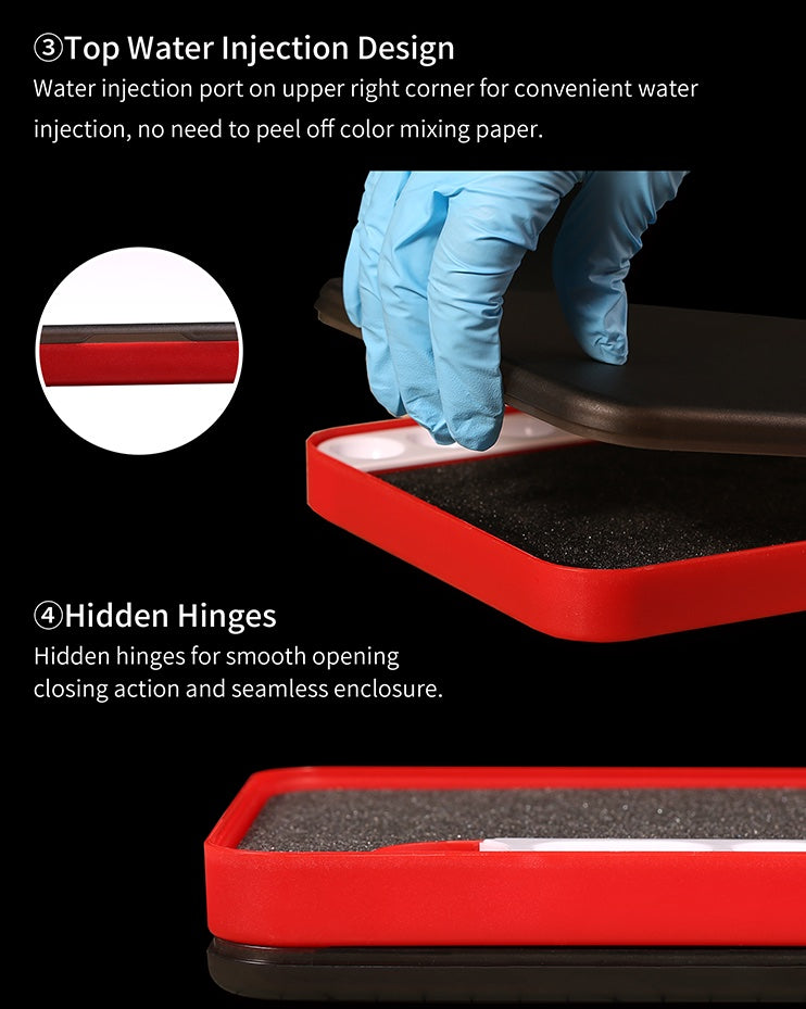 DSPIAE PRO Poseidon Wet Palette for Acrylic Paints