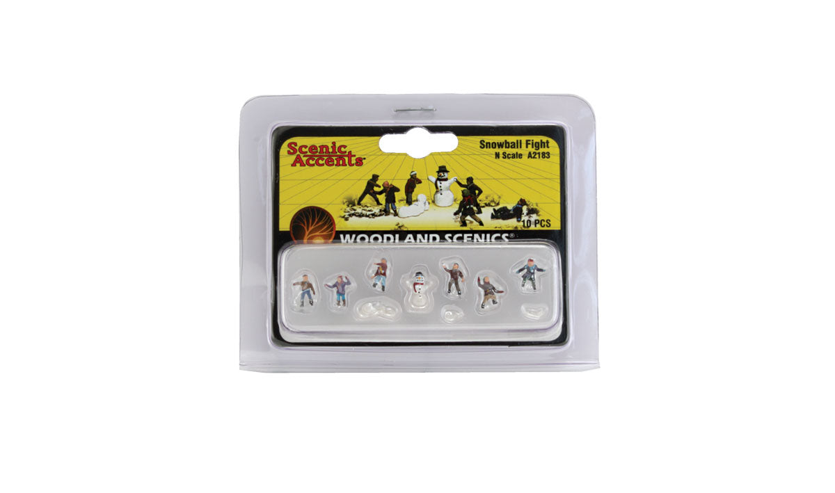 WOODLAND SCENICS N Snowball Fight