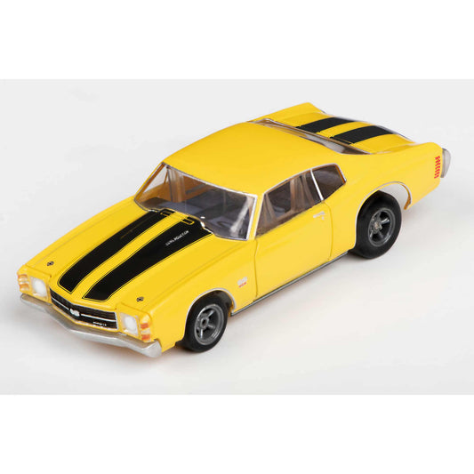 AFX HO 1971 Chevelle 454 Yellow