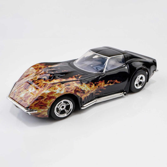 AFX/Racemasters 1968 Corvette L88 Black/Flame,