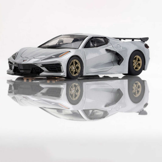AFX HO Corvette C8 Slot Car, Metallic Ceramic Matrix