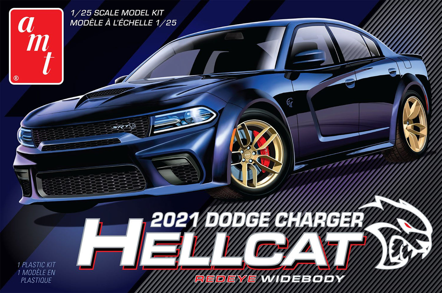 AMT 1/25 2021 Dodge Charger HellCat Redeye Widebody