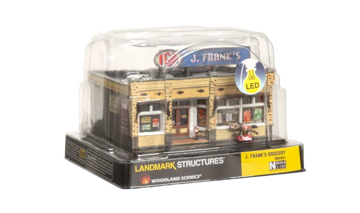 WOODLAND SCENICS N scale J. Frank's Grocery