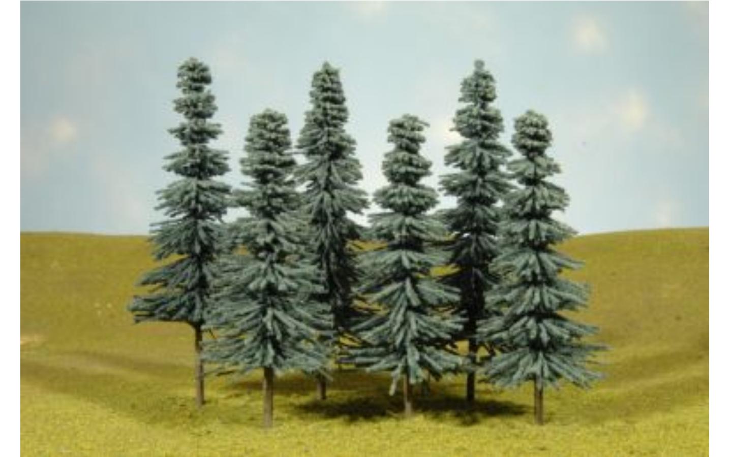 Bachmann Blue Spruce Trees  3" - 4"