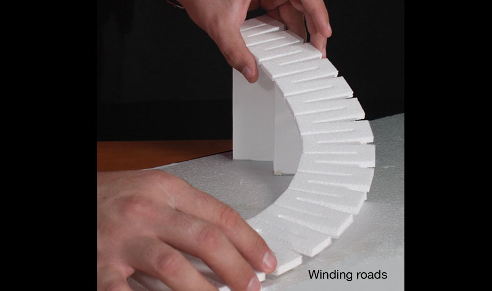 WOODLAND SCENICS Road Riser