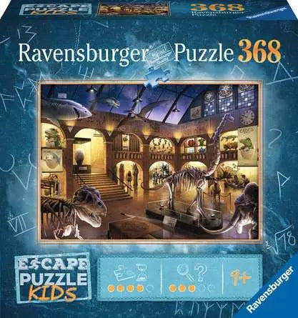 RAVENSBURGER 368PC - KIDS ESCAPE SERIES - MUSEUM MYSTERIES