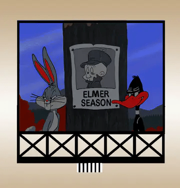 Miller Engineering Animated Neon Signs Elmer Fudd Billboard (Large) #88-6501
