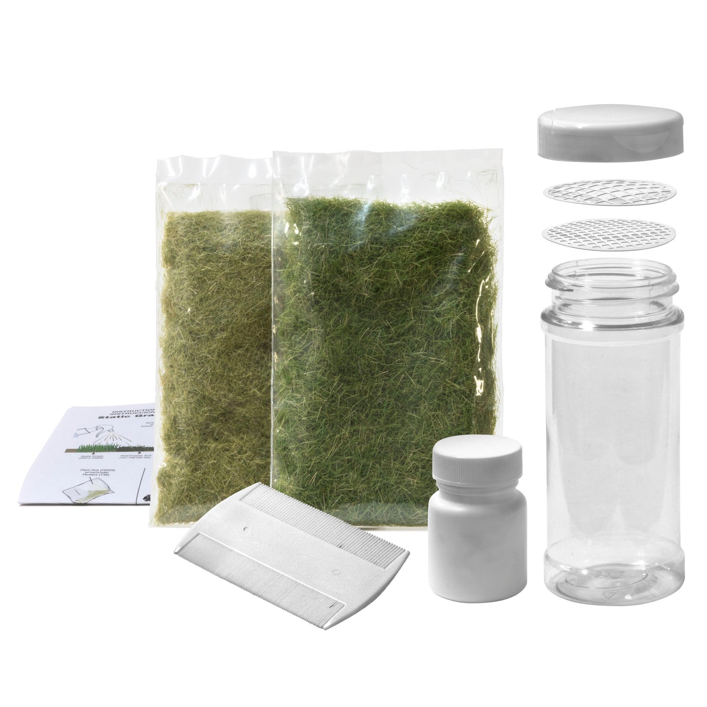 WOODLAND SCENICS Static Grass Shaker Kit