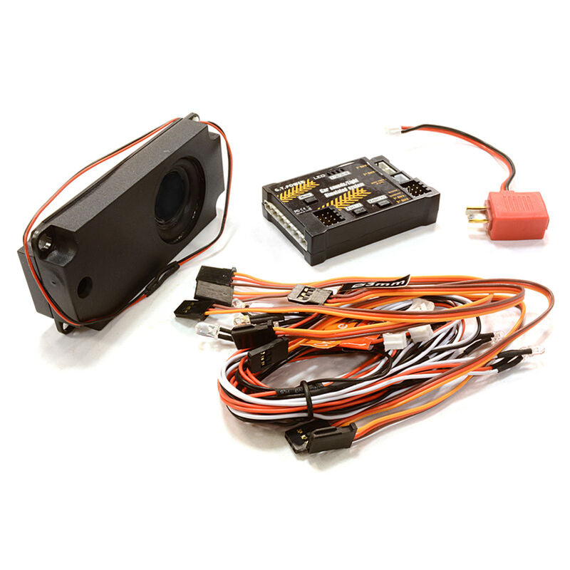 G.T.Power Car Sounds/Light System 6 LED 40 Voices