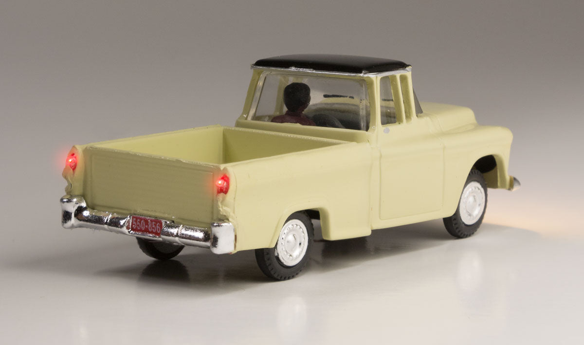 WOODLAND SCENICS  Work Truck (Light Yellow) - N scale