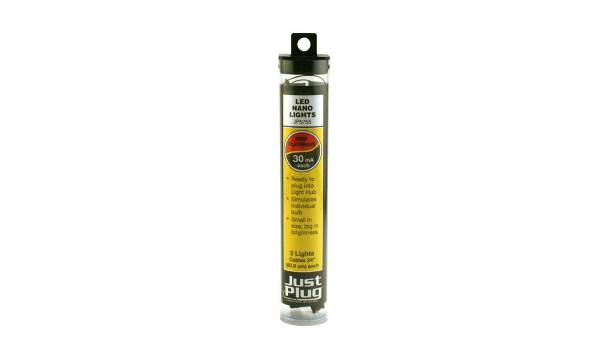 WOODLAND SCENICS Nano LED Lights Flashing Red