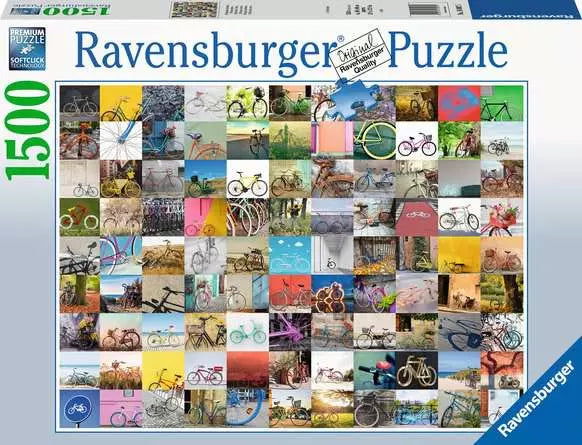 RAVENSBURGER 1500PC - 99 BICYCLES