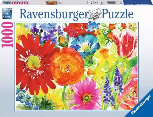RAVENSBURGER 1000PC - ABUNDANT BLOOMS