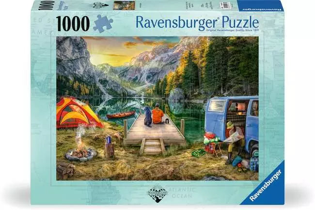 RAVENSBURGER 1000PC - CALM CAMPSITE