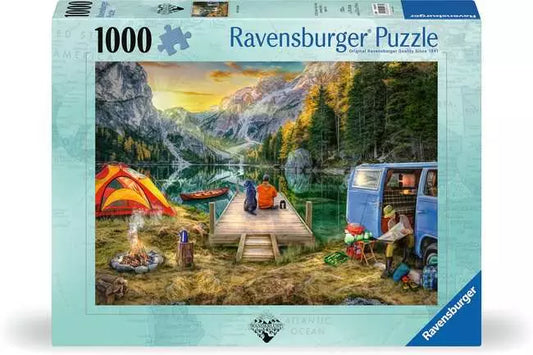RAVENSBURGER 1000PC - CALM CAMPSITE