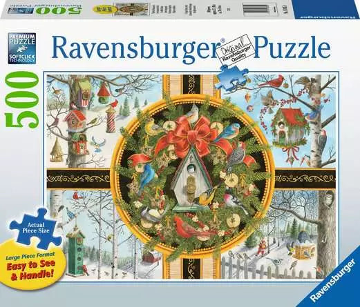 RAVENSBURGER 500PC - CHRISTMAS SONGBIRDS