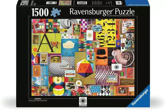 RAVENSBURGER 1500PC - EAMES HOUSE OF CARDS
