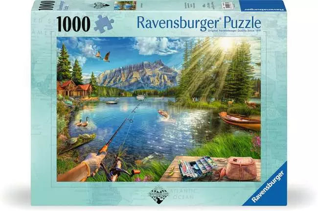 RAVENSBURGER 1000PC - LIFE AT THE LAKE