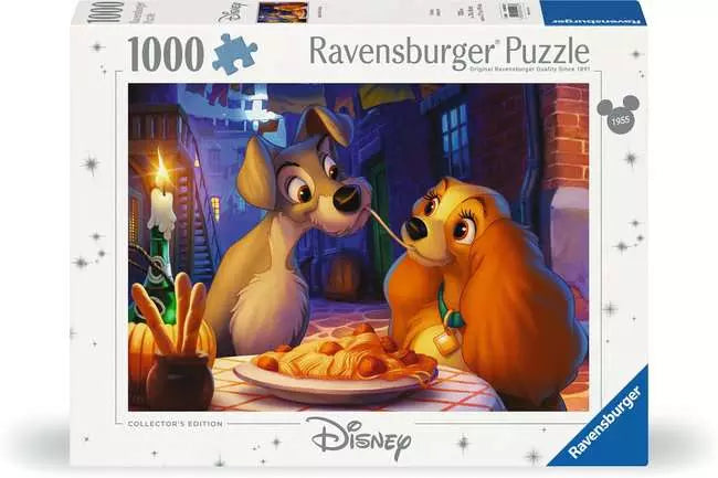 RAVENSBURGER 1000PC - DISNEY - LADY & THE TRAMP
