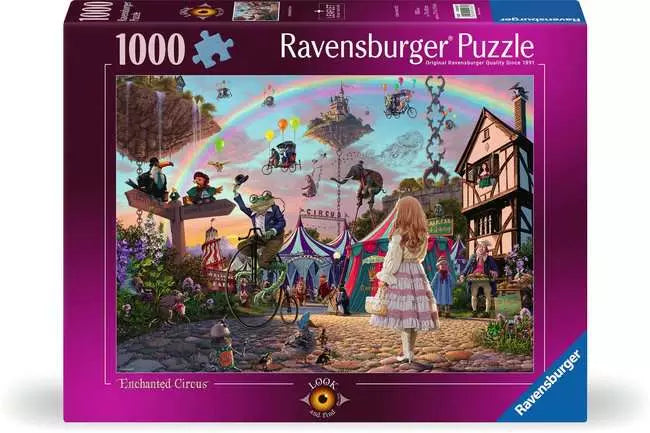 RAVENSBURGER 1000PC - LOOK AND FIND - ENCHANTED CIRCUS