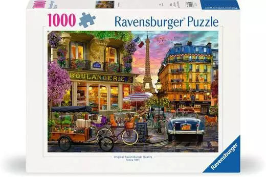 RAVENSBURGER 1000PC - PARIS IN THE DAWN
