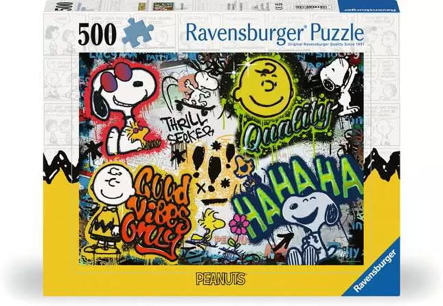 RAVENSBURGER 500PC - PEANUTS GRAFFITI