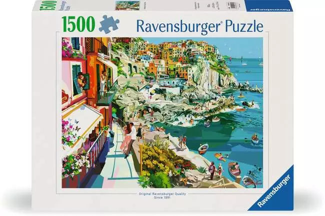RAVENSBURGER 1500PC - ROMANCE IN CINQUE TERRE