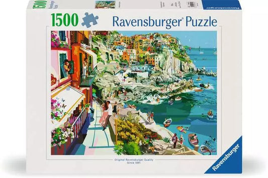 RAVENSBURGER 1500PC - ROMANCE IN CINQUE TERRE