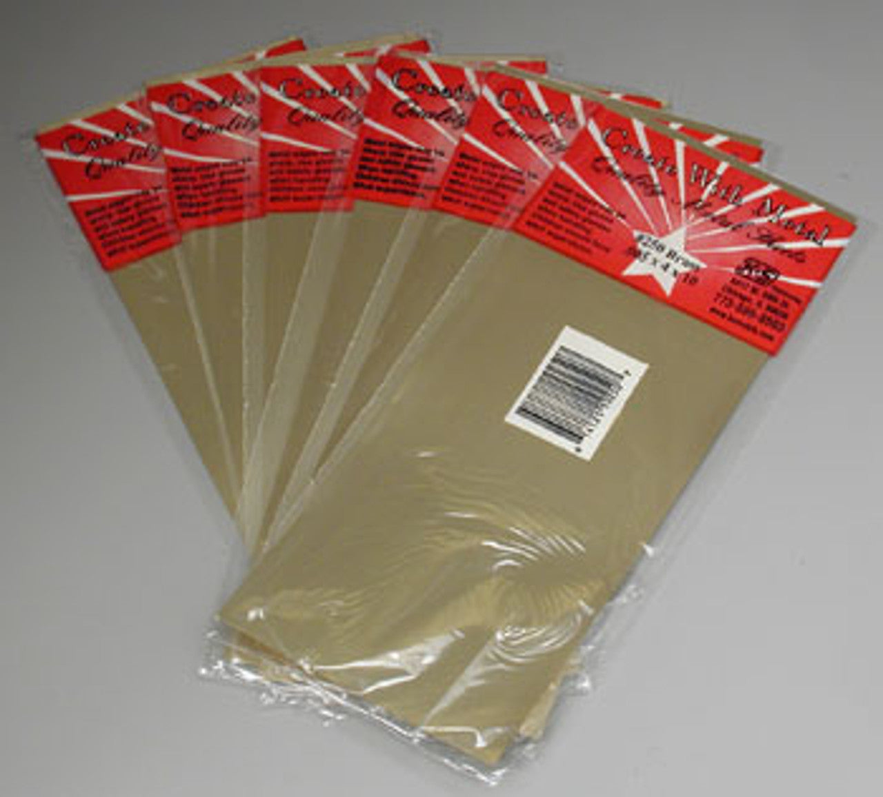 K & S METALS - 250 Brass Sheet .005x4x10 (6)