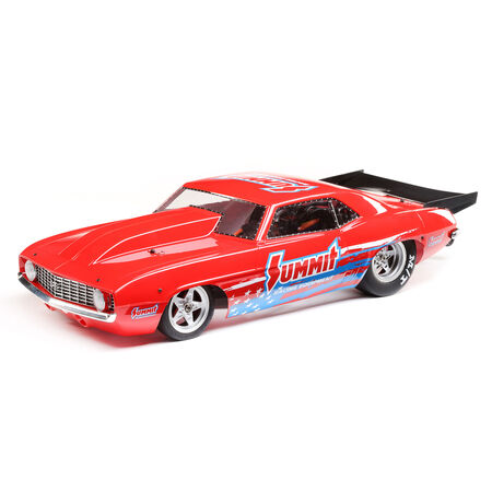 Losi 1/10 '69 Camaro 22S RTR (No Prep) Drag Car BL 2WD Red